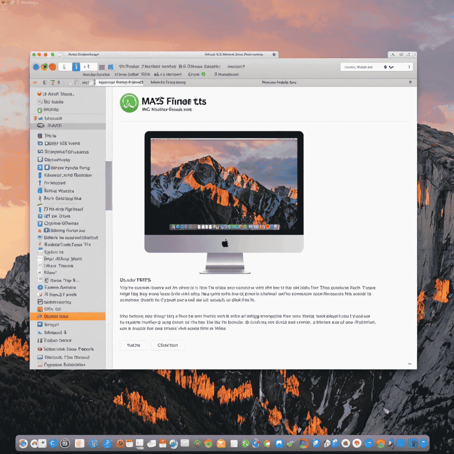 Mac Finder window showing the ntfsiboysoft .dmg file and installer package